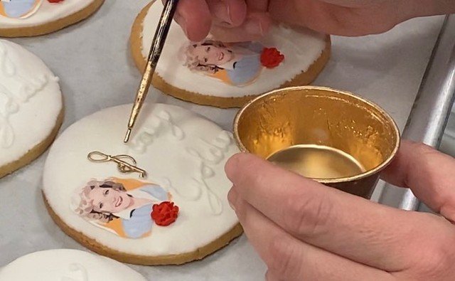 Don't forget the royal icing: schools bake cakes for the Queen