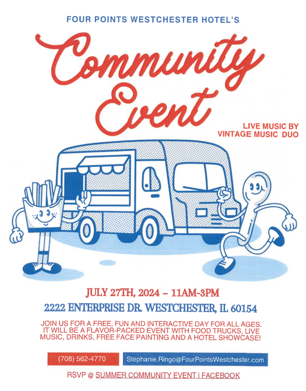 Four Points Westchester Hotel's Community Event - Come On Out!