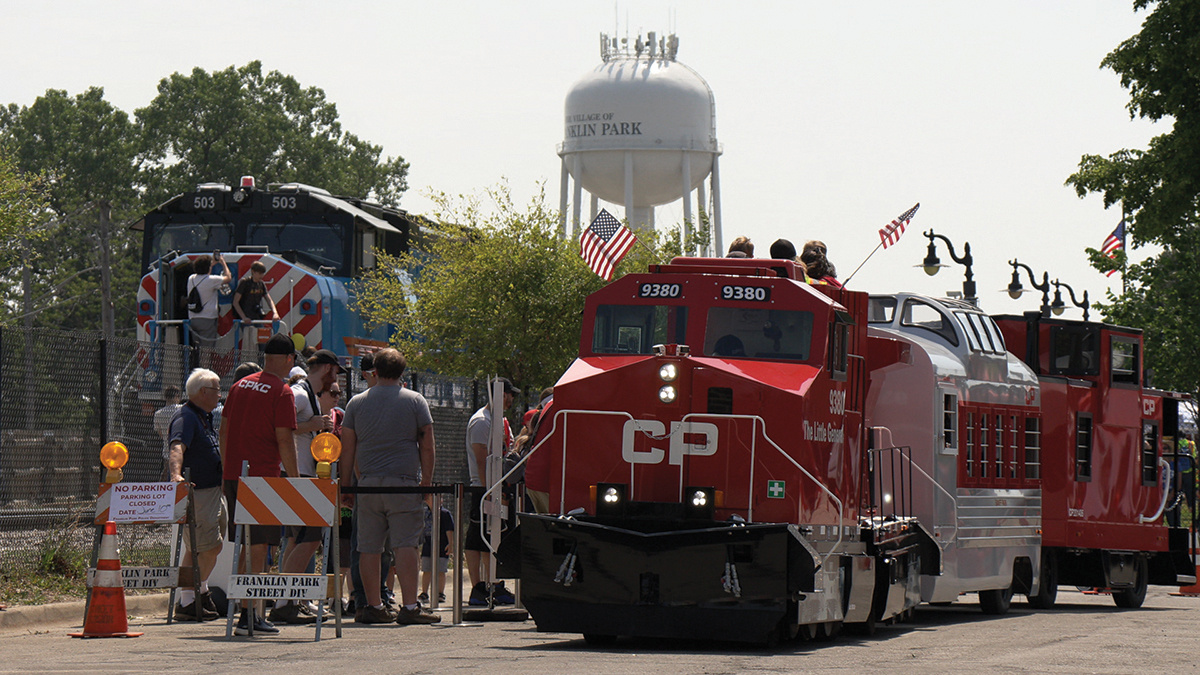 Trainspotting in Franklin Park + Railroad Daze at the Franklin Park Festival